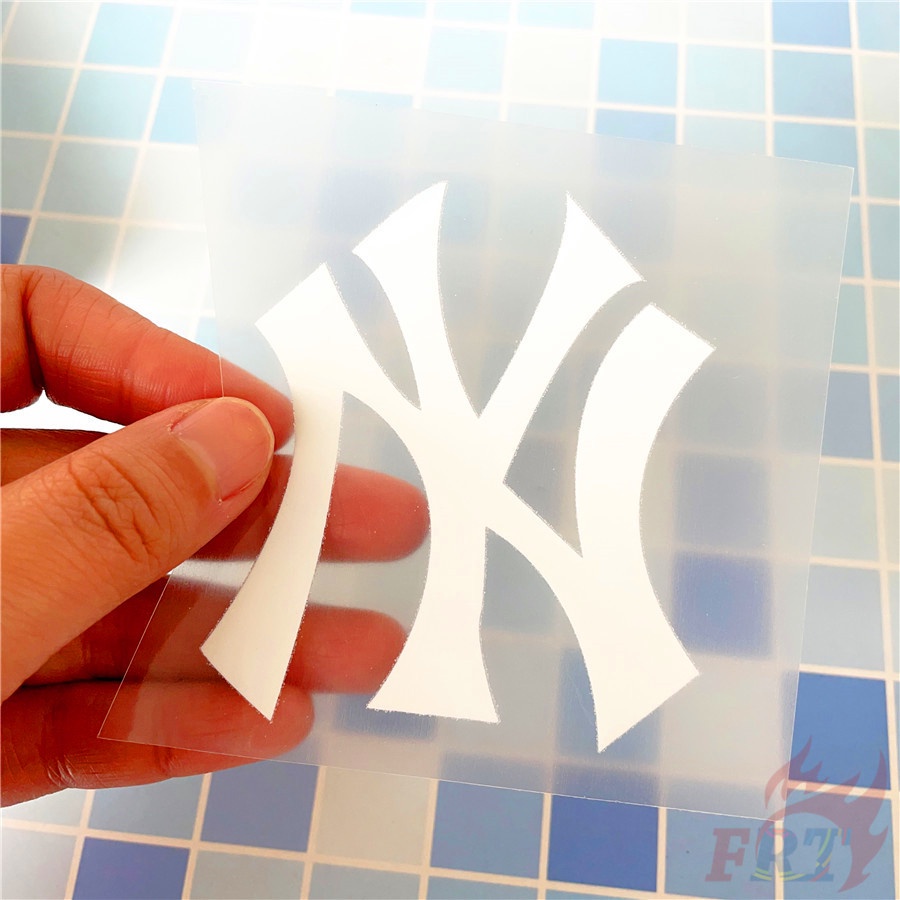✪ Nhãn Dán Trang Trí In Chữ NY Cách Nhiệt Thời Trang ✪ 1 Miếng Dán Trang Trí Công Tắc Nhiệt