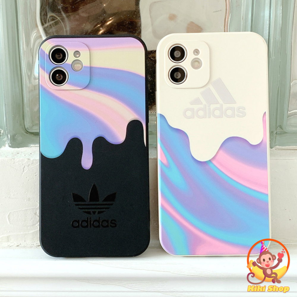 Ốp điện thoại TPU mềm Họa tiết Adidas thời trang cho IPhone 12 11 Pro Max X Xs Max XR 8 7