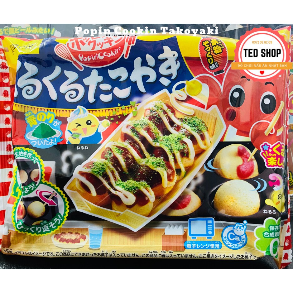 Bộ làm Bánh Takoyaki Popin Cookin