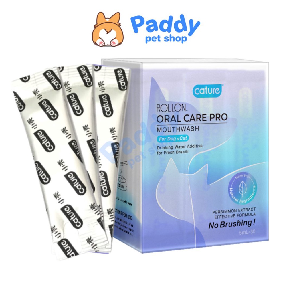 Vệ Sinh Răng Miệng Chó Mèo Cature Rollon Oral Care