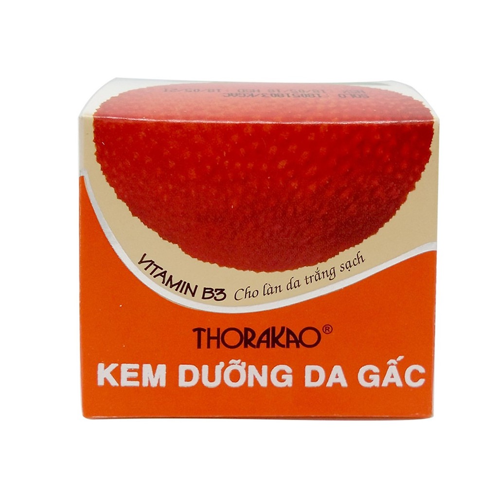 Kem Dưỡng Ẩm, Trắng Da Gấc Thorakao 3g