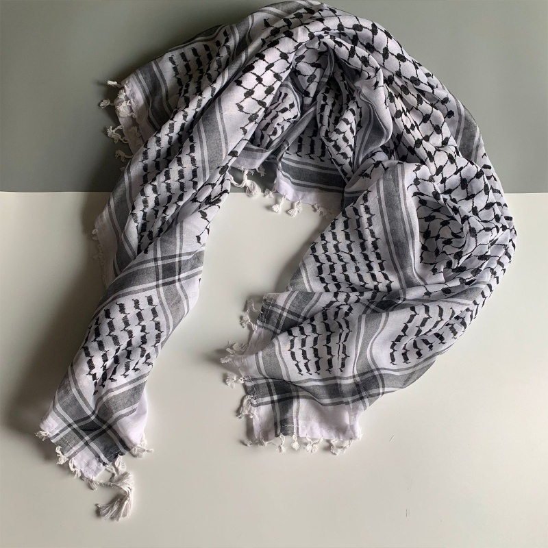 Khăn Choàng Cổ Phong Cách Quân Đội Ả Rập Shemagh Desert Keffiyeh