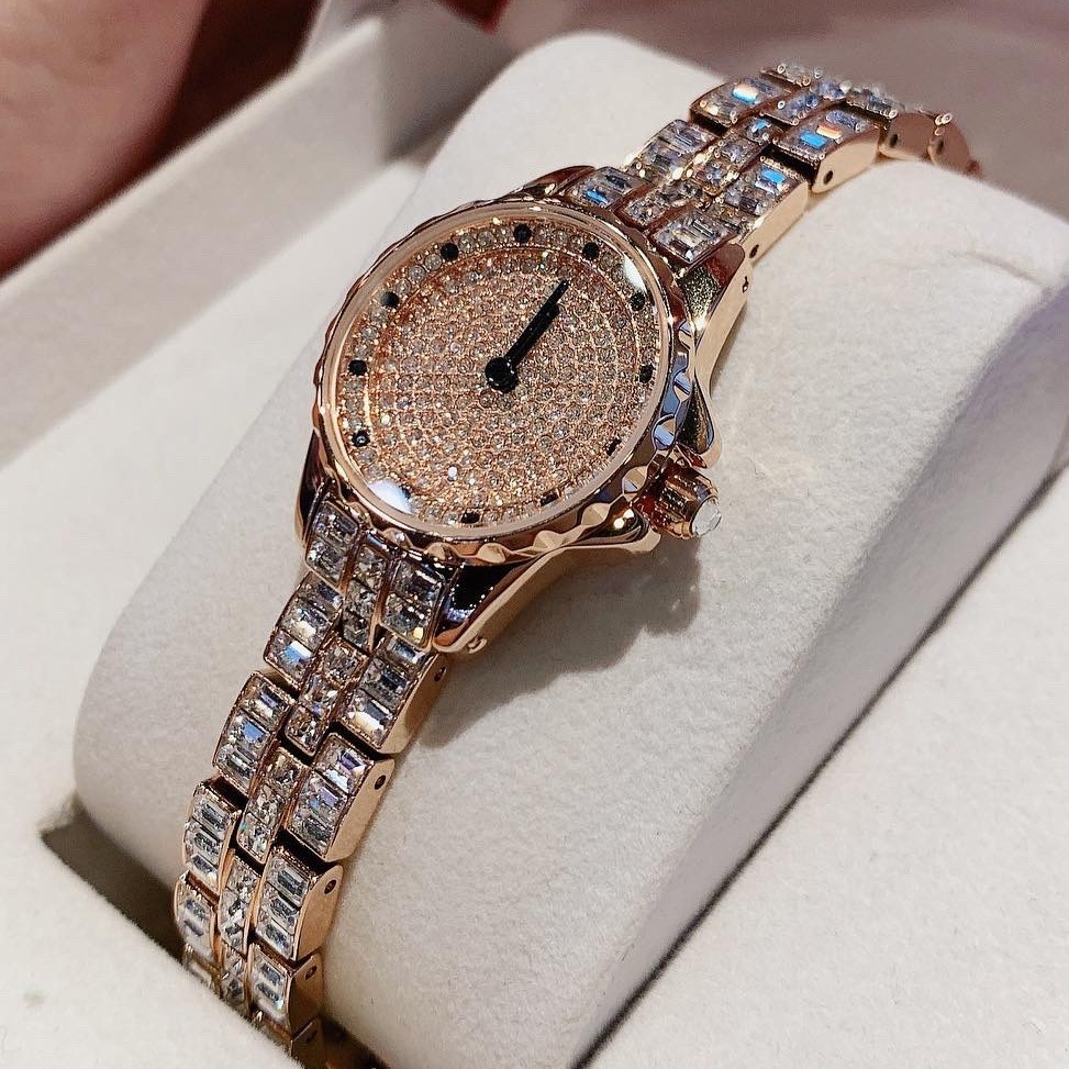 Đồng Hồ Nữ Davena 61809 Rose Gold 25mm Chính Hãng