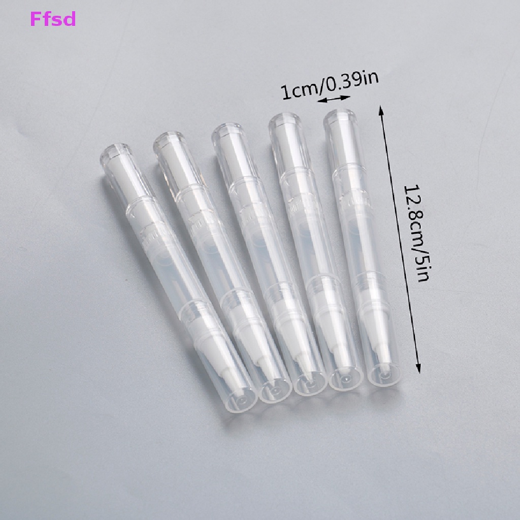 Set 5 Bút Rỗng 3ml Dùng Đựng Mỹ Phẩm / Son Dưỡng Môi / Dầu Dưỡng Móng Tiện Dụng