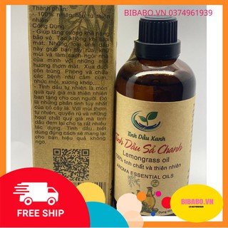 Tinh Dầu Sả Chanh 30ml - Chiết Xuất Tự Nhiên thơm phòng, đuổi muỗi, khử mùi nhà cửa