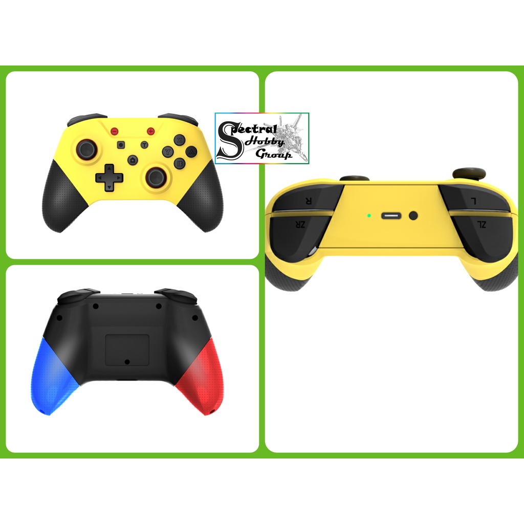 Tay cầm chơi game không dây SP5246 Pro controller wireless NS Nintendo Switch / Lite / PC steam