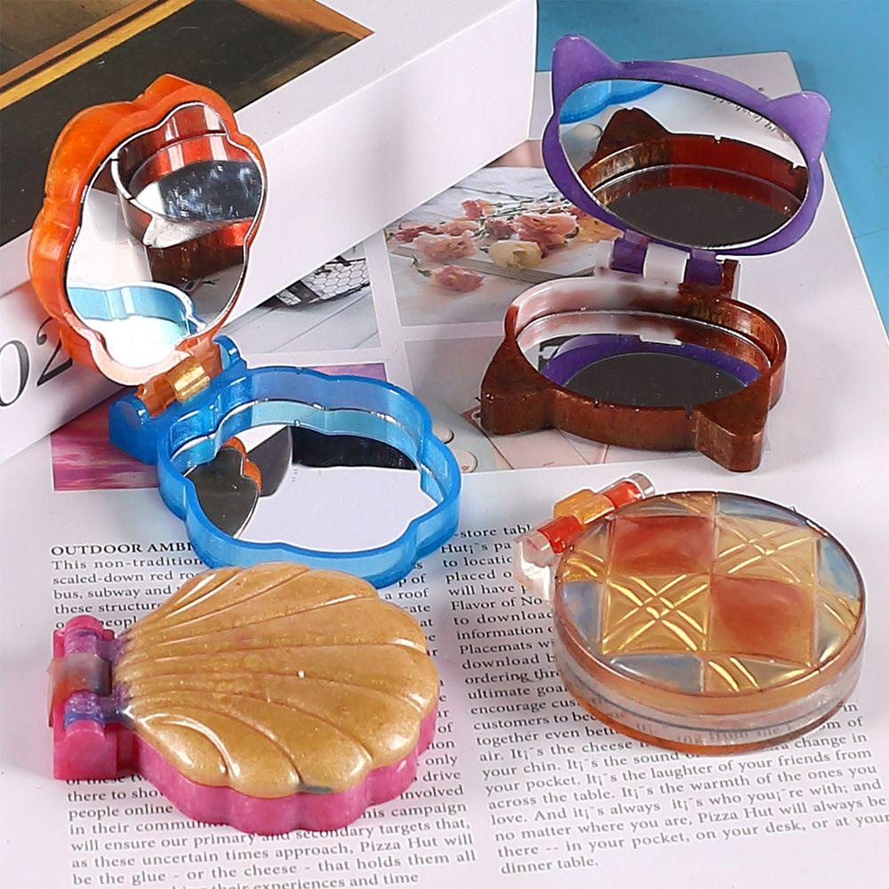 Khuôn Làm Gương Trang Điểm Handmade DIY Tiện Dụng
