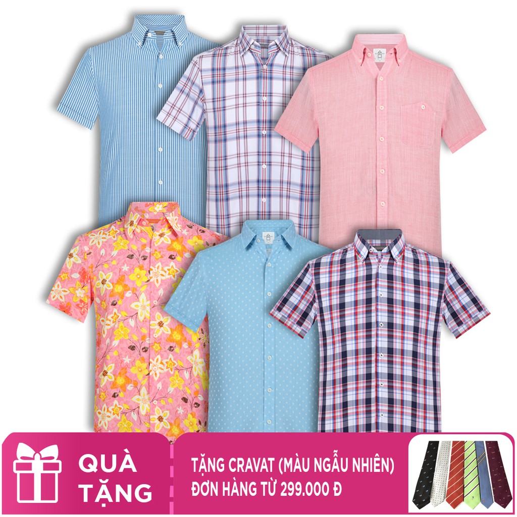 Album 02 Bộ sưu tập áo sơ mi tay ngắn The Shirts Studio