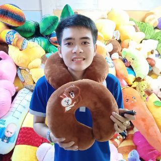 GỐI CỔ ĐI XE HOẠT HÌNH