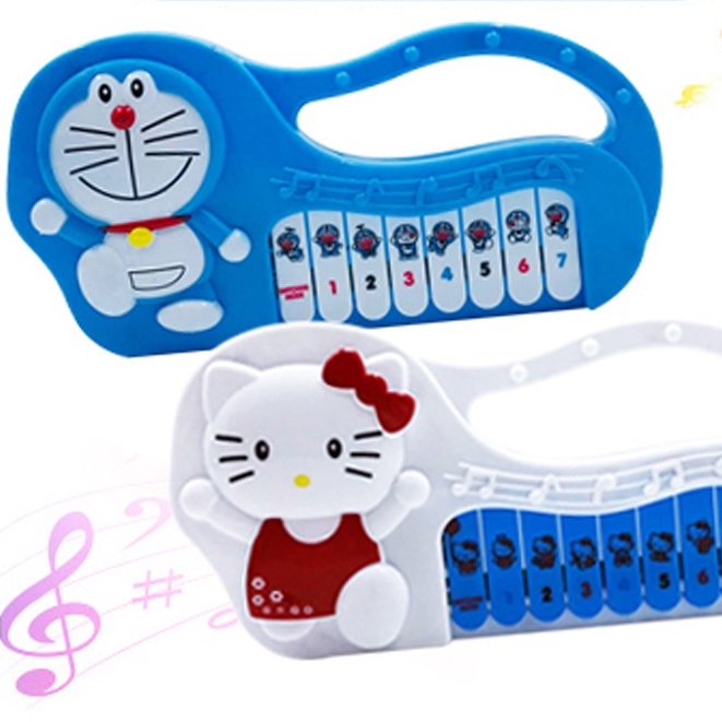 Đồ Chơi Đàn  Doraemon Organ Màu Xanh Dành Cho Bé Trai Và Bé Gái