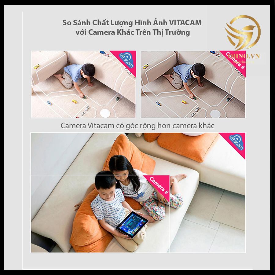 Camera IP Wifi Vitacam giám sát trong nhà C720 Pro full HD 1080P – OHNO Việt Nam