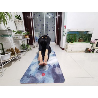 Thảm tập Yoga Họa tiết Cao Cấp PIDO - Tặng kèm túi đựng