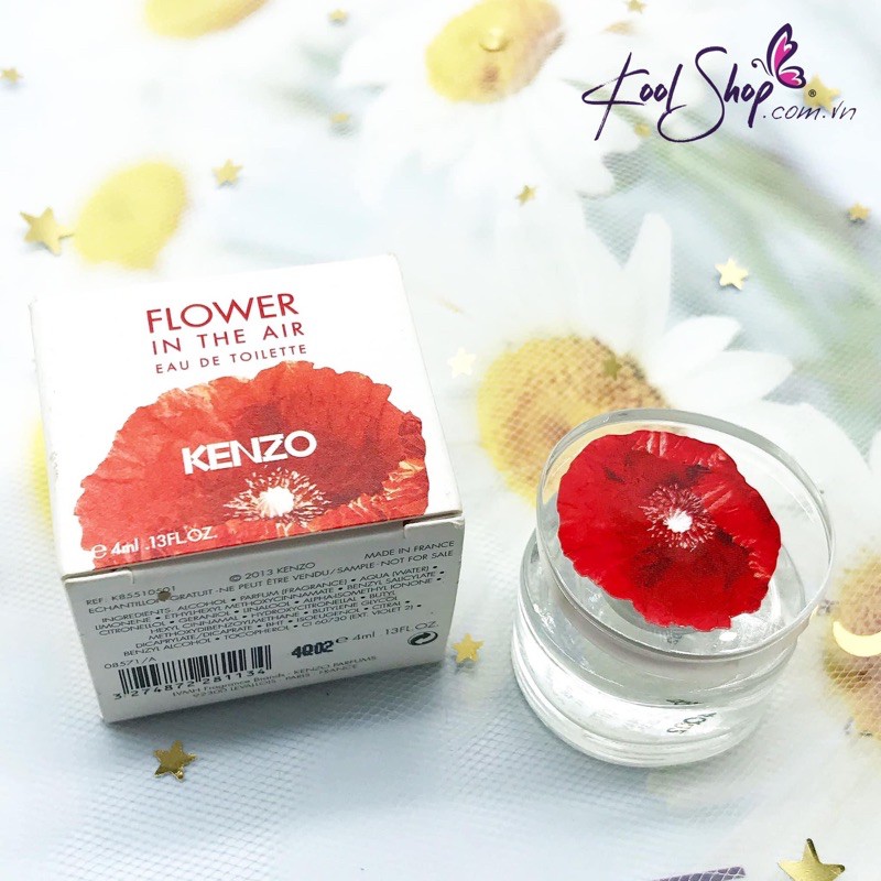 Mini 4ml Nước hoa nữ Kenzo- Flower in the Air - EDP