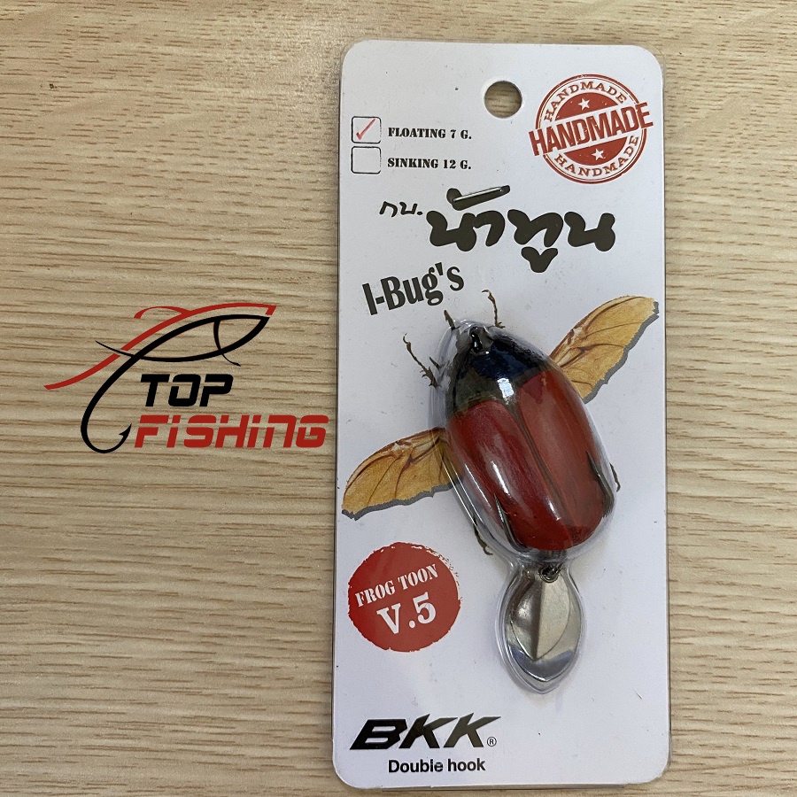 Nhái Hơi Frog Toon V5 - Hàng Chính Hãng Thái Lan - Nặng 7gr  Action Nổi - TopFishing