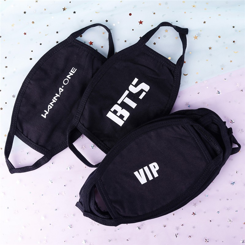 Khẩu trang in tên các thành viên nhóm nhạc KPOP BTS cho người hâm mộ | BigBuy360 - bigbuy360.vn