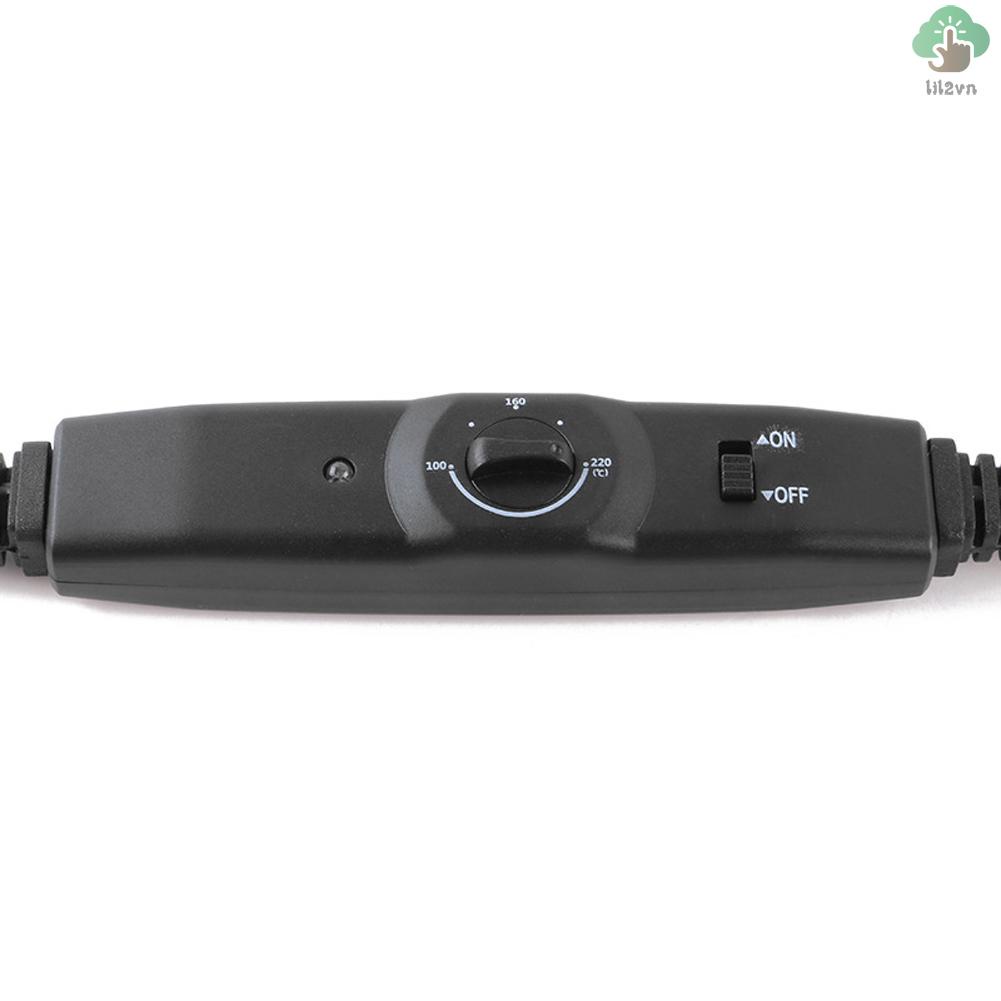 Bộ 100~220 Dụng Cụ Nối Tóc Thông Minh°C Đầu Nối Tóc Điều Chỉnh Nhiệt Độ Chuyên Dụng
