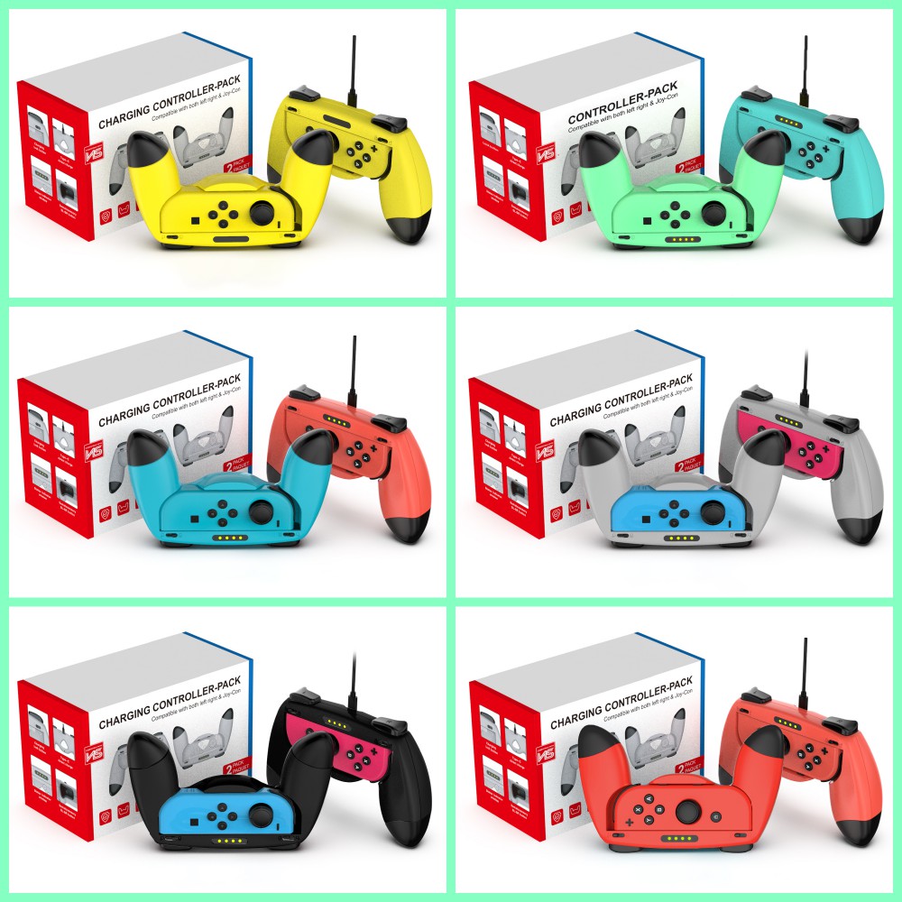 [Sẵn VN] Hand Grip Joycon Pikachu Style Cho Máy Game Nintendo Switch Đa Dạng