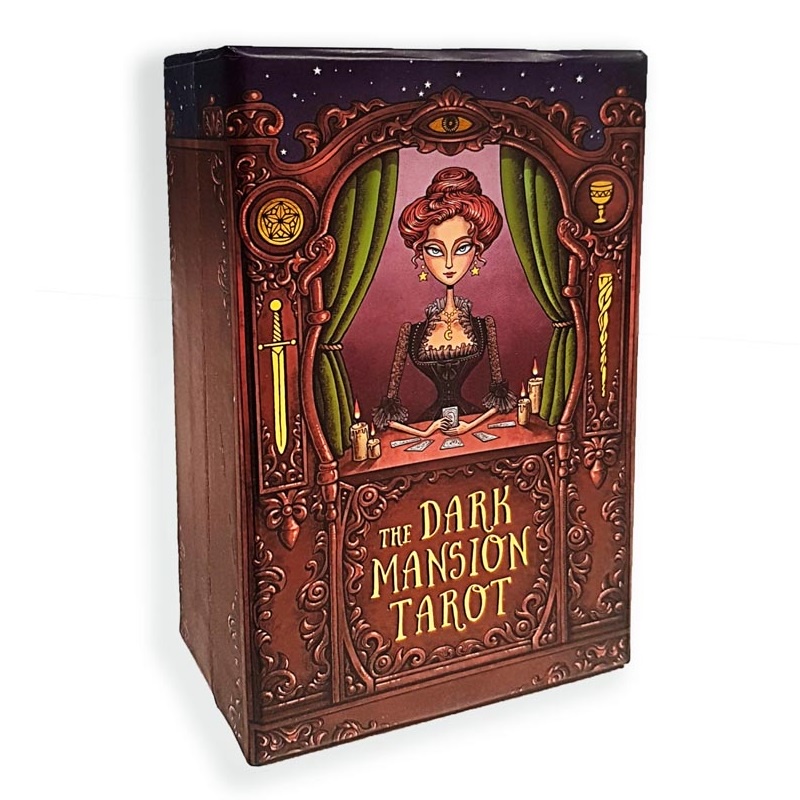 Bài Dark Mansion Tarot 4th Edition Gold Brown