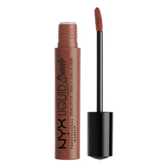 Son kem NYX Liquid Suede Cream Lipstick mềm mại và sánh mịn - SANDSTORM ( Nâu nude )