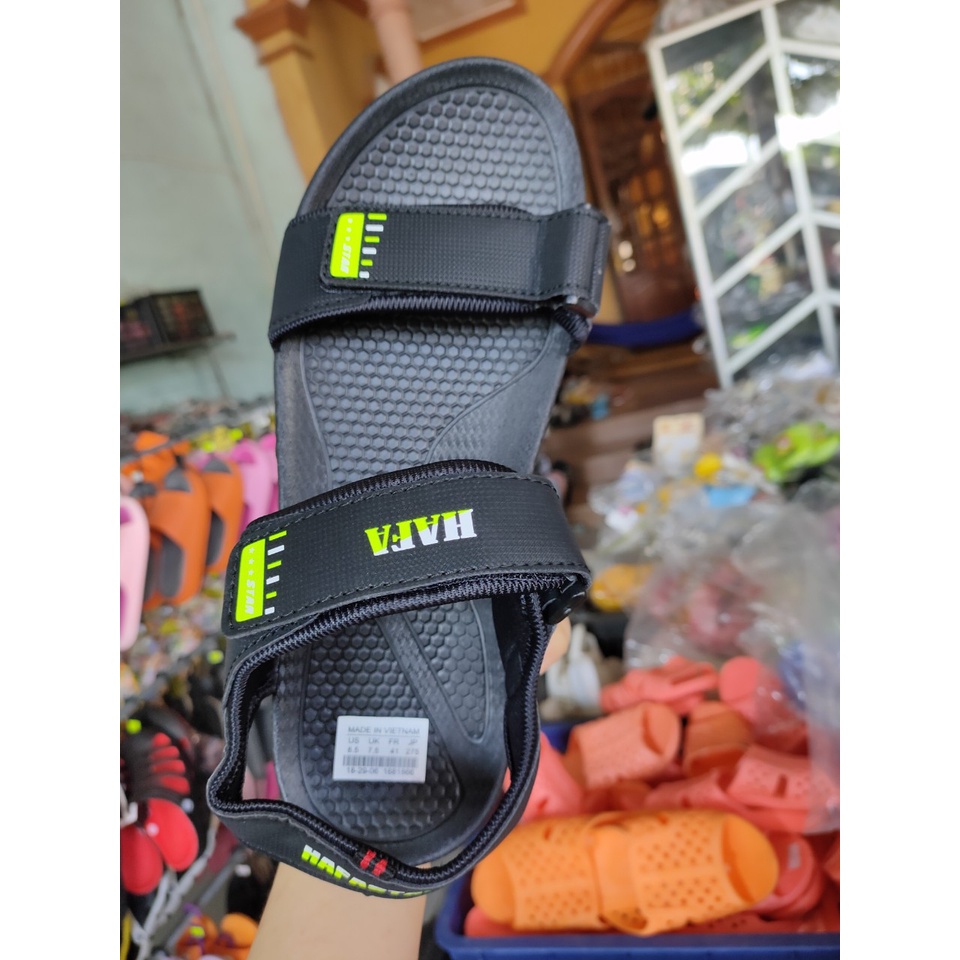 DÉP QUAI HẬU NAM - SANDAL HỌC SINH HAFA QUAI CHÉO