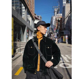 Áo khoác retro nam HongKong cao cấp - Hình thật ở cuối thangthien 3cutb0o5cb