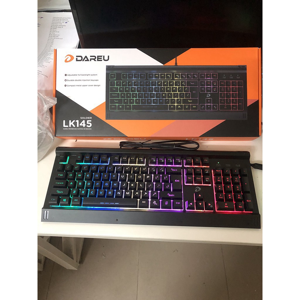 [Hàng Chính Hãng] Bàn phím Gaming Dareu LK145, Bàn phím Game Dareu LK145 - Bảo hành 24 tháng | BigBuy360 - bigbuy360.vn