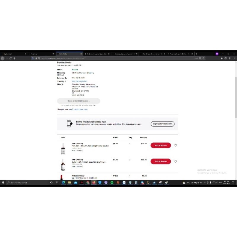 Tẩy da chết AHA 30% + BHA 2% Peeling Solution The Ordinary