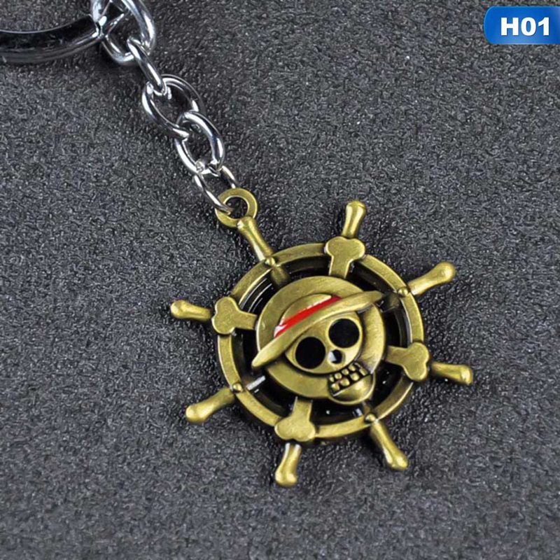 Móc khóa kim loại hình nhân vật trong phim one piece