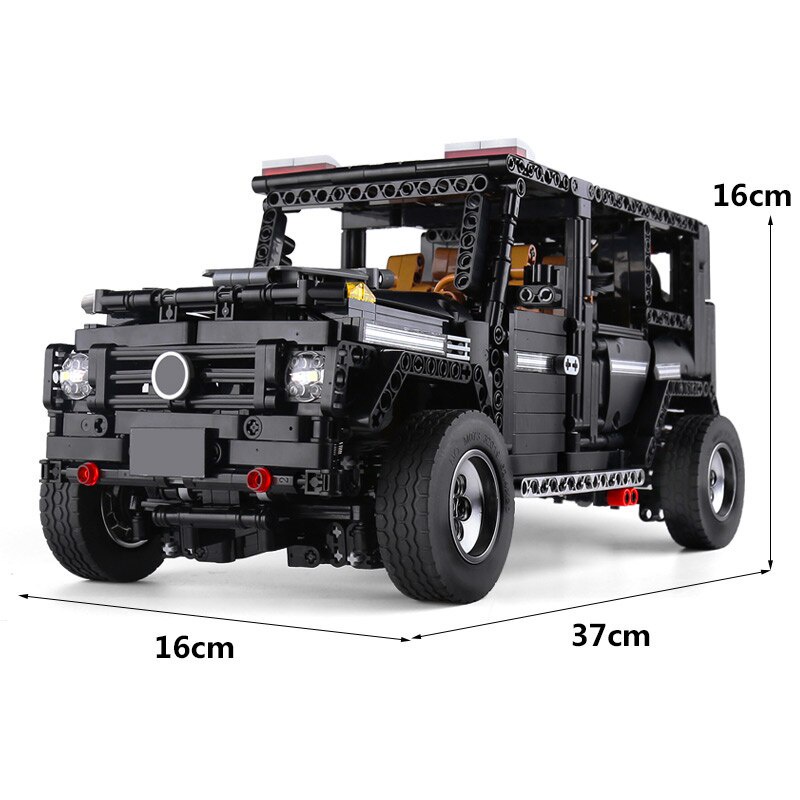 Mẫu Lắp Ráp mô hình siêu xe  MOULD KING 13068 MOC The SUV G500 Wagon Off-road Vehicle Truck