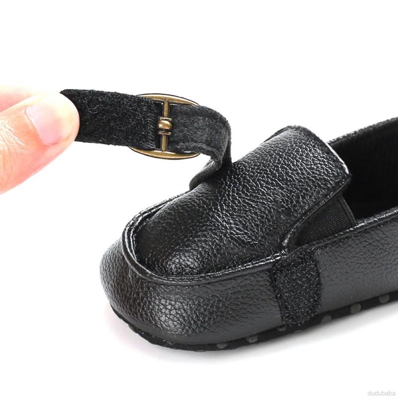 Giày giả da nhiều màu tùy chọn dễ thương cho bé 0-18 tháng tuổi