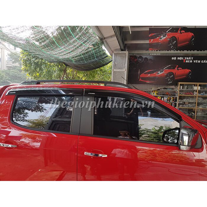 Bộ vè che mưa ABS Chevrolet Colorado -cao cấp( hàng chất )