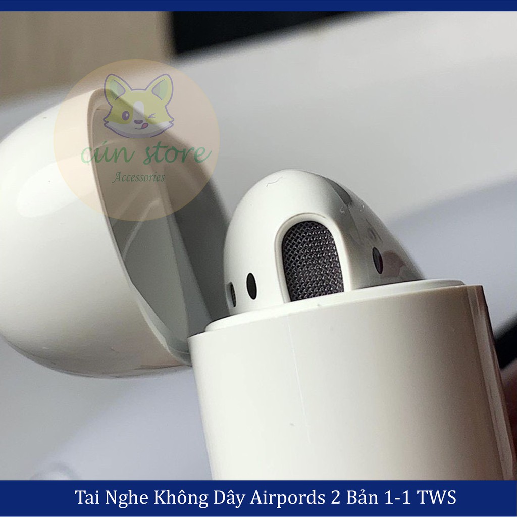 [Bảo Hành 12 tháng] Tai Nghe Bluetooth Airpods 2 Full Chức Năng Định Vị - Đổi Tên, Check Setting, Fix Pin Ảo