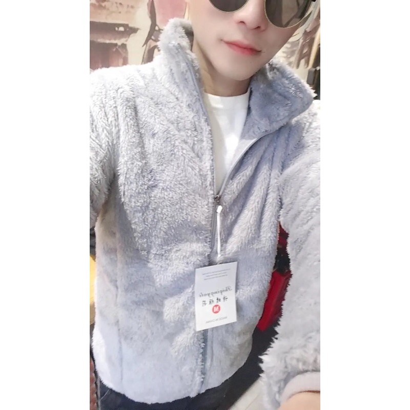 Áo Khoác Lông Cừu Unisex Thời Trang Thu Đông Quảng Châu