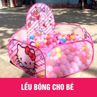 Lều kitty kèm 100 bóng.