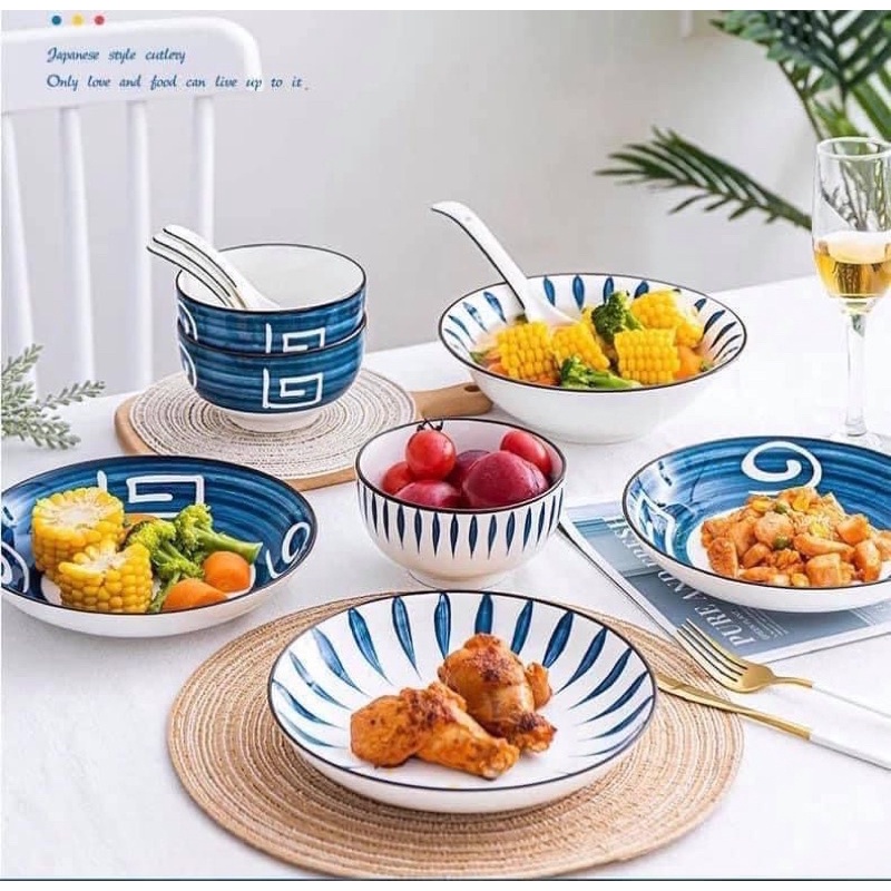 Set 18 món gốm sứ Giang Tây siêu đẹp