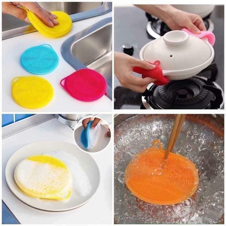 Miếng rửa bát silicon đa năng
