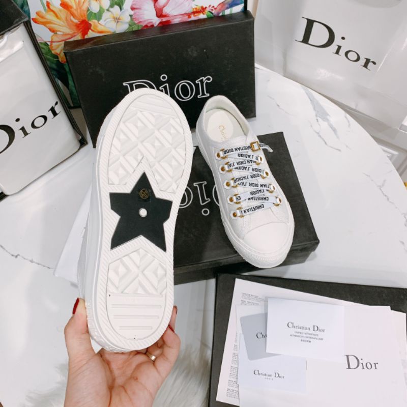 Tu(ẢNH THẬT) Giày Thể Thao Dây Chữ Đế Sao Da Mềm êm Fullbox Bill Túi Cao Cấp