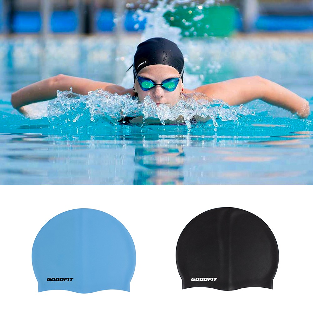 Mũ bơi silicone cao cấp chính hãng GoodFit GF301SC