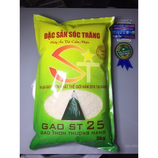 Gạo st25 đặc sản sóc trăng