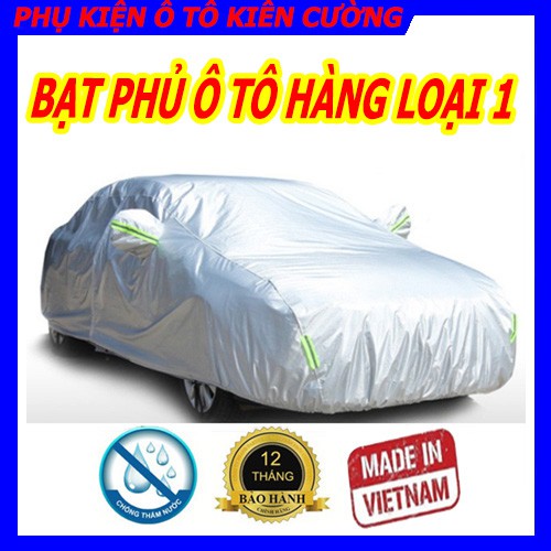 Bạt phủ xe ô tô cao cấp 3 lớp chống nắng, mưa to, gió lớn, đủ SIZE mọi kích cỡ xe ô tô