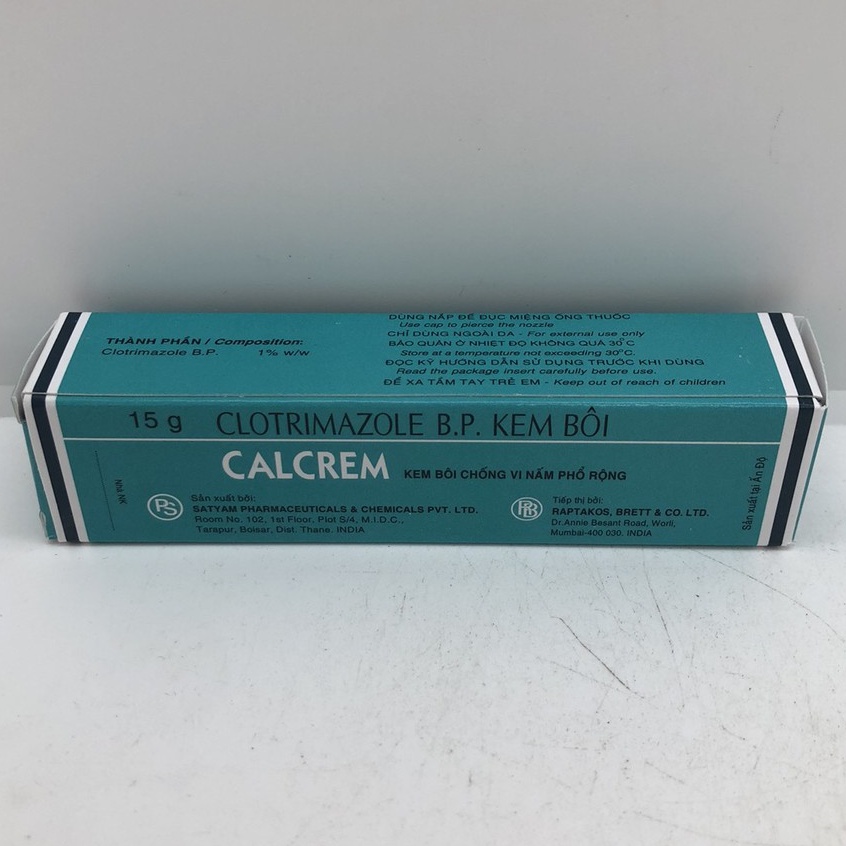 Kem bôi ngoài da CALCREM - tuýp 15g