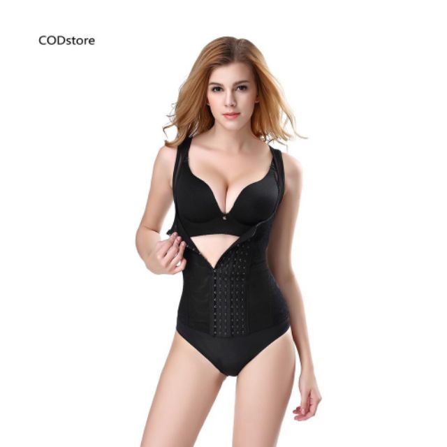 Áo gen định hình vòng eo đẩy cap ngực