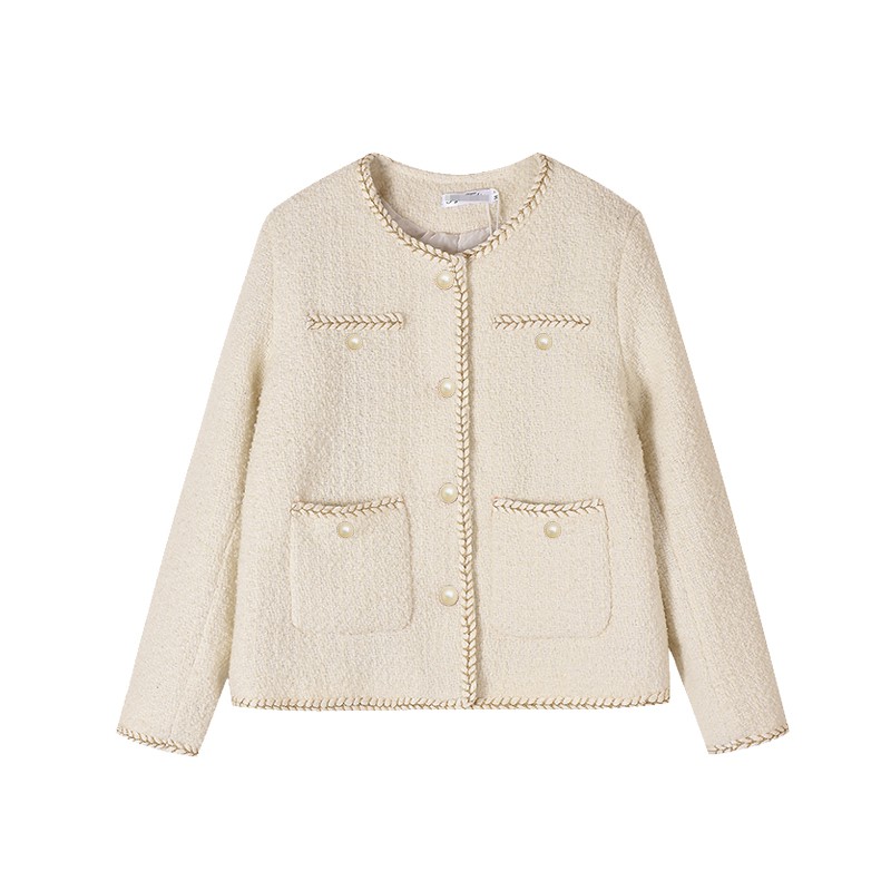 Áo Khoác Dạ Kim Tuyến Tweed [ Có Ảnh Thật ] | BigBuy360 - bigbuy360.vn