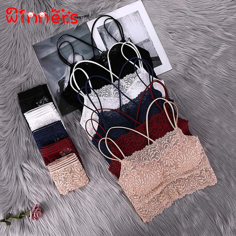 Set áo ngực ren + quần lót gợi cảm