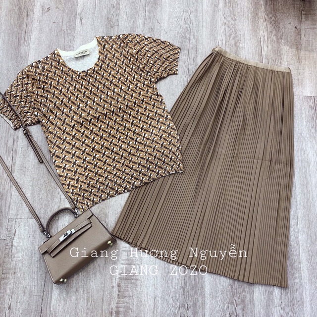 CHÂN VÁY DÀI LY NHỎ - EO CO GIÃN CV1712 | BigBuy360 - bigbuy360.vn