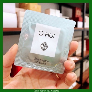 Tẩy tế bào da chết OHUI CLEAR SCIENCE SOFT PEELING gói mini 1ml