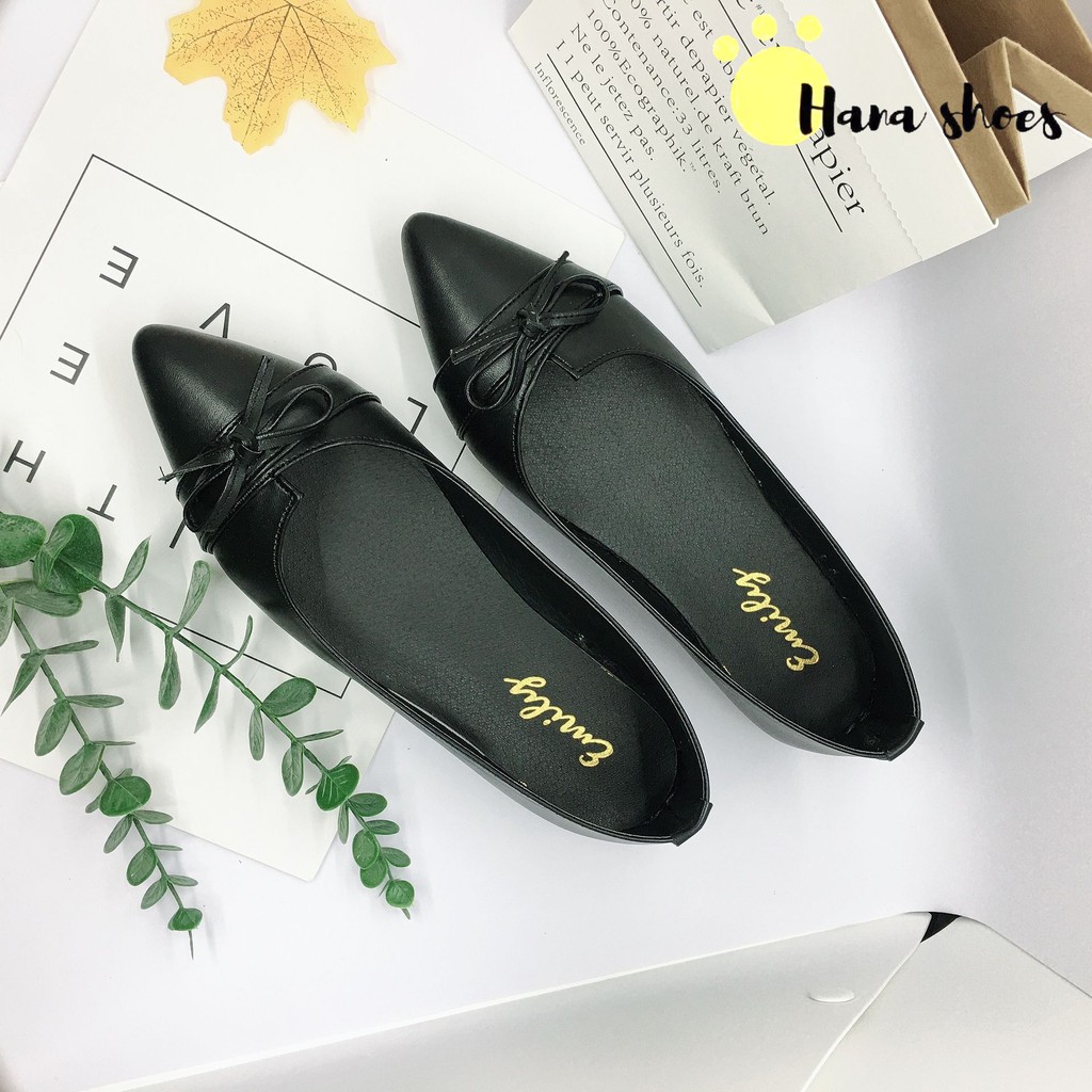 Giày bệt búp bê nữ đính nơ xinh xắn siêu bền B8 | BigBuy360 - bigbuy360.vn