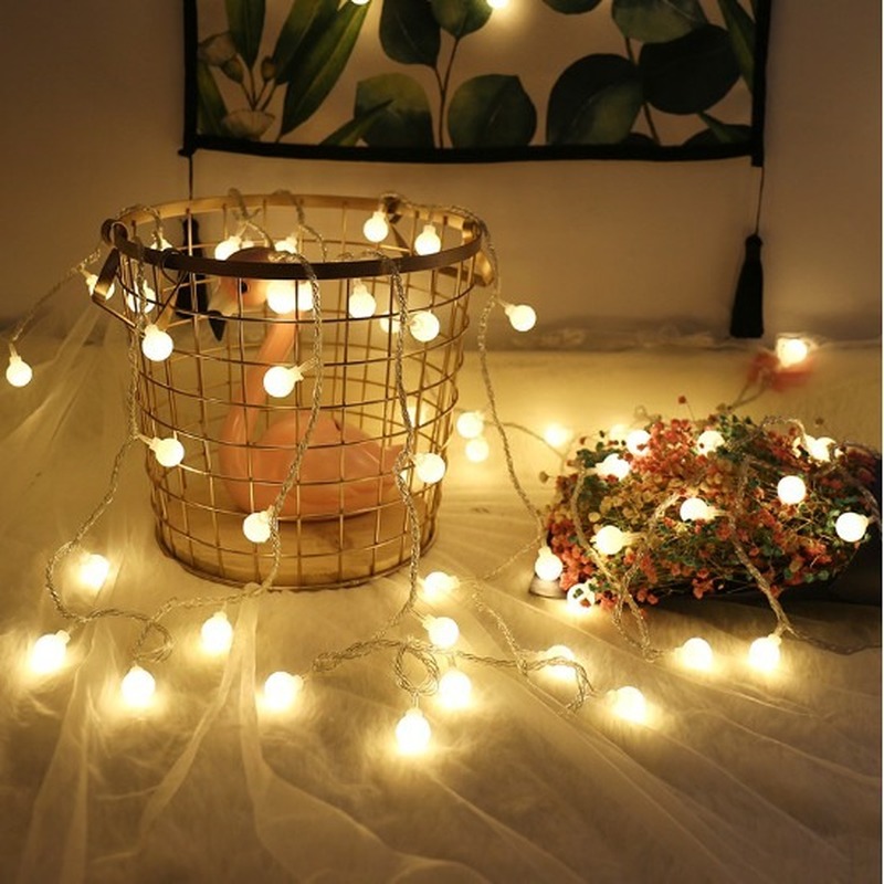 Dây Đèn LED 20 Bóng / 3M Hình Quả cherry Trang Trí Phòng