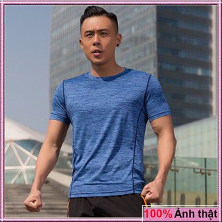 Áo thun thể thao nam co giãn 4 chiều Chất thun mè thái cao cấp