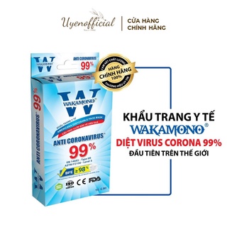 Khẩu trang Wakamono Diệt Virus 99% (4 Lớp) - Người lớn, trẻ em, FitX